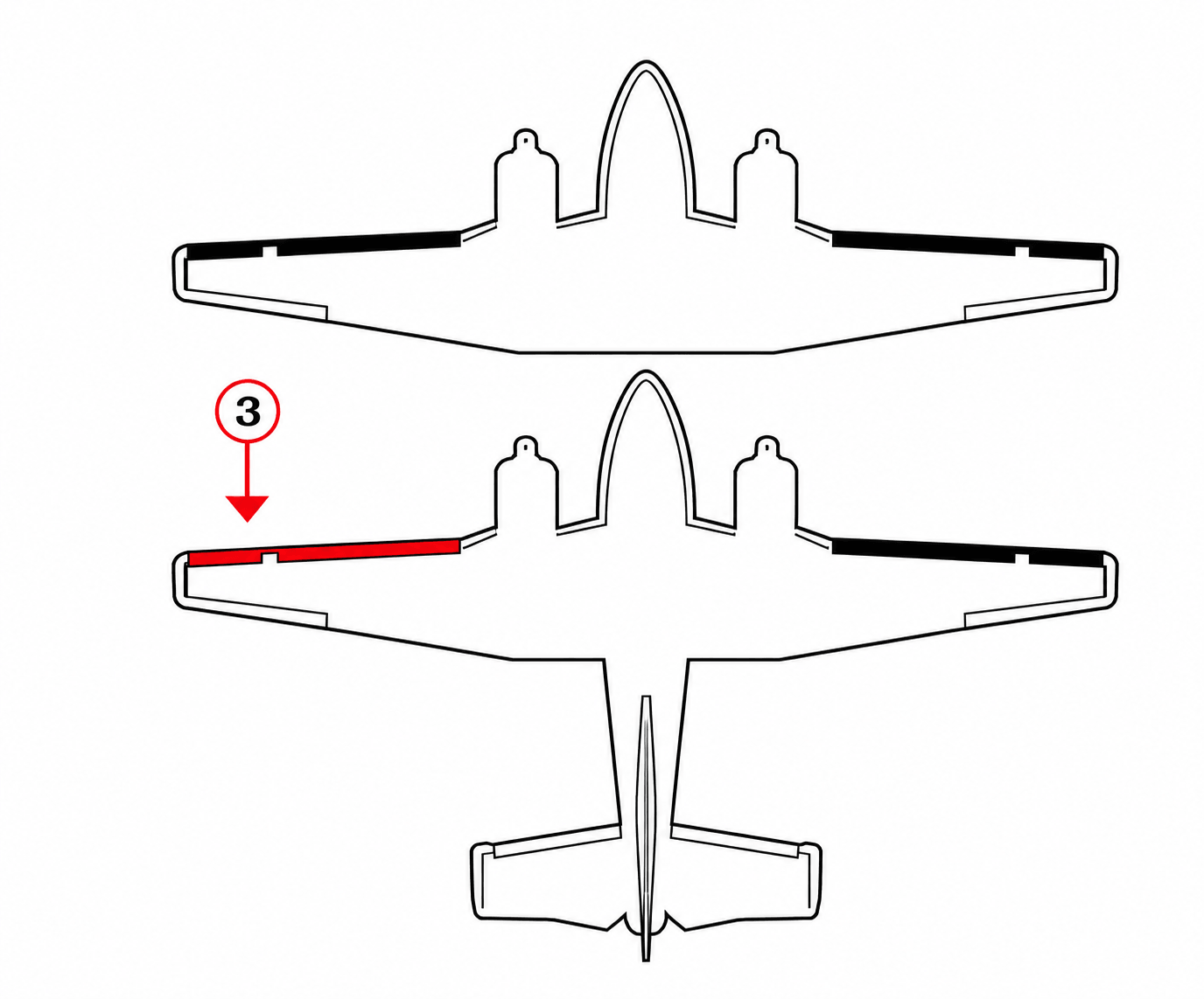 Fastboot De-Ice, Wing L.H (Left)